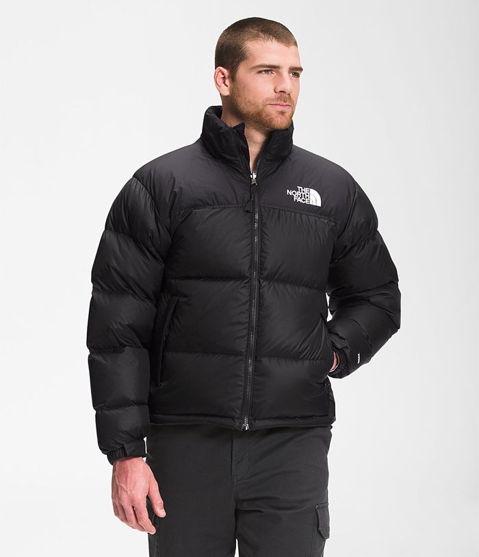 The North Face Puffer Μπουφαν Μαυρα Ανδρικα 1996 Retro Nuptse - Greece 5827SYURB